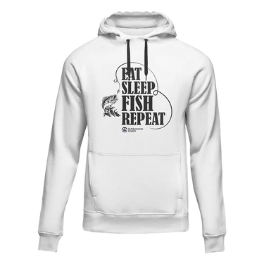 Eat Sleep Fish Repeat Unisex Hoodie